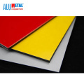 1220mm 1500mm width aluminum composite panel golden acp sheet placa de acm chapa